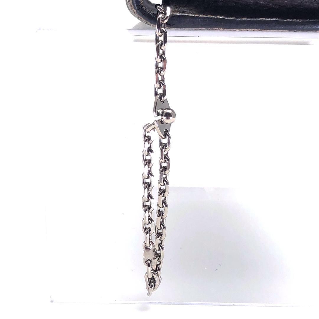 HERMES エルメス／ドゴン チェーン カードケース キーケース／レザー／トープ グレージュ