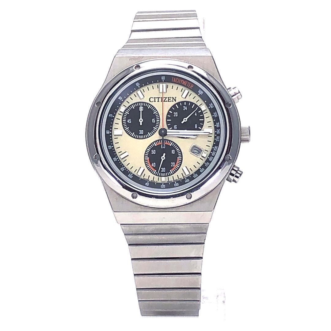 【美品・箱付・限定】Citizen シチズン ジャーナルスタンダード コラボ／H500-006CSOJ／クォーツ／ステンレス／シルバー・ブラック・クリーム