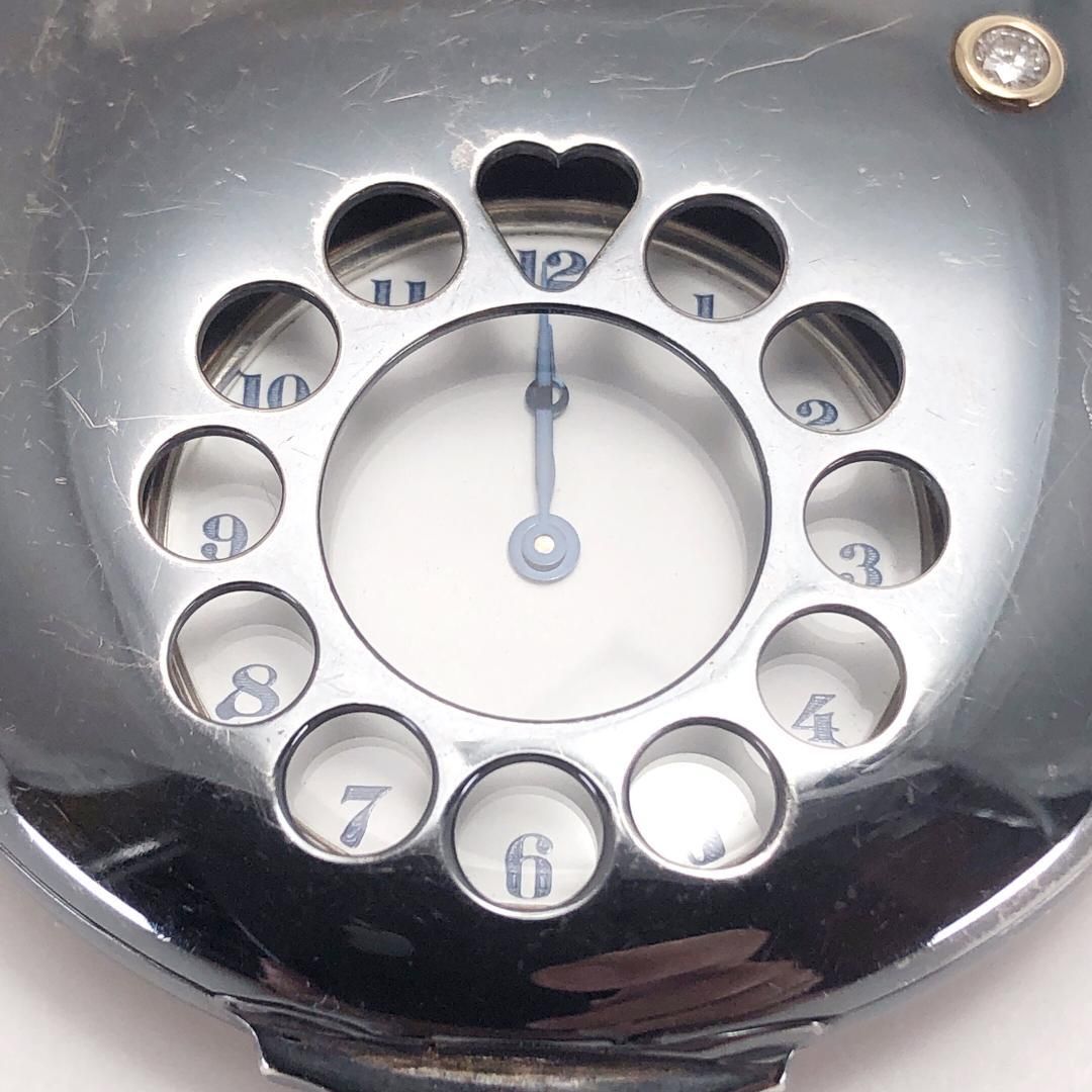 【訳あり・美品・電池交換済み】TECHNOS テクノス／SV925製ケース 懐中時計 178040.20.53／クォーツ／SV925（ケースのみ）／シルバー・ホワイト