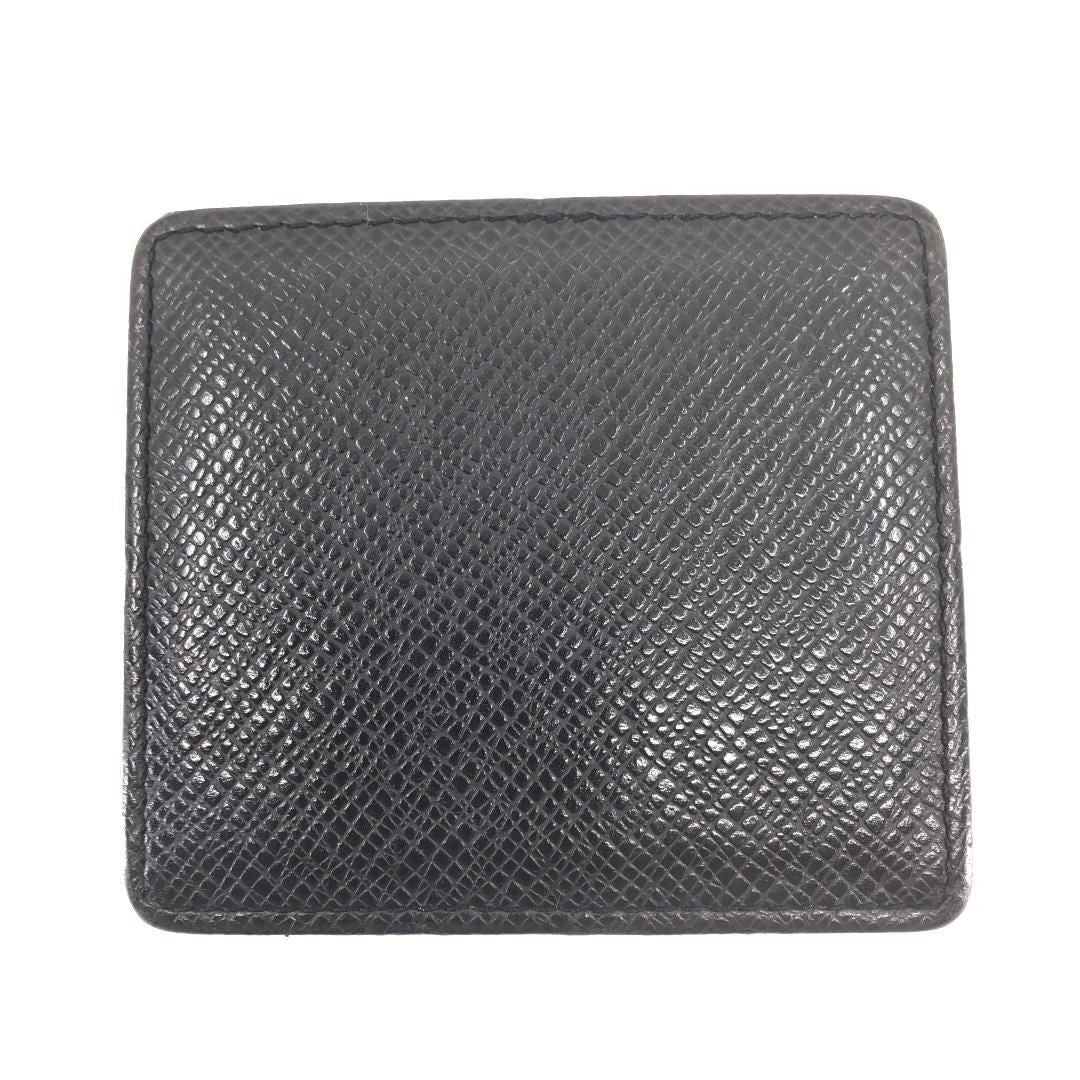 【美品】LOUIS VUITTON ルイヴィトン／コインケース ポルトモネ ボワット タイガ M30382／レザー／ブラック