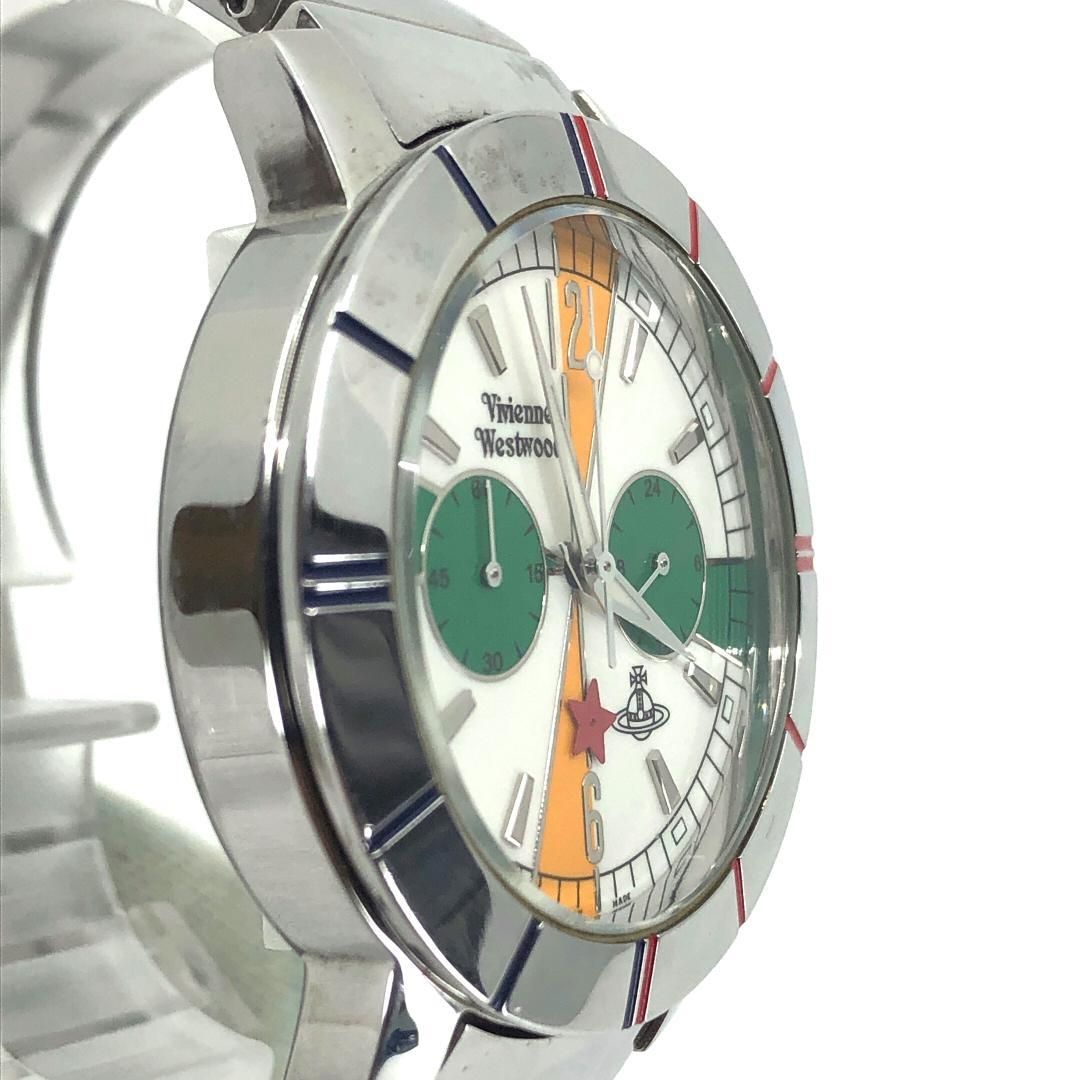 【希少】Vivienne Westwood ヴィヴィアンウエストウッド／VW-2051／クォーツ／ステンレス／シルバー・ホワイト