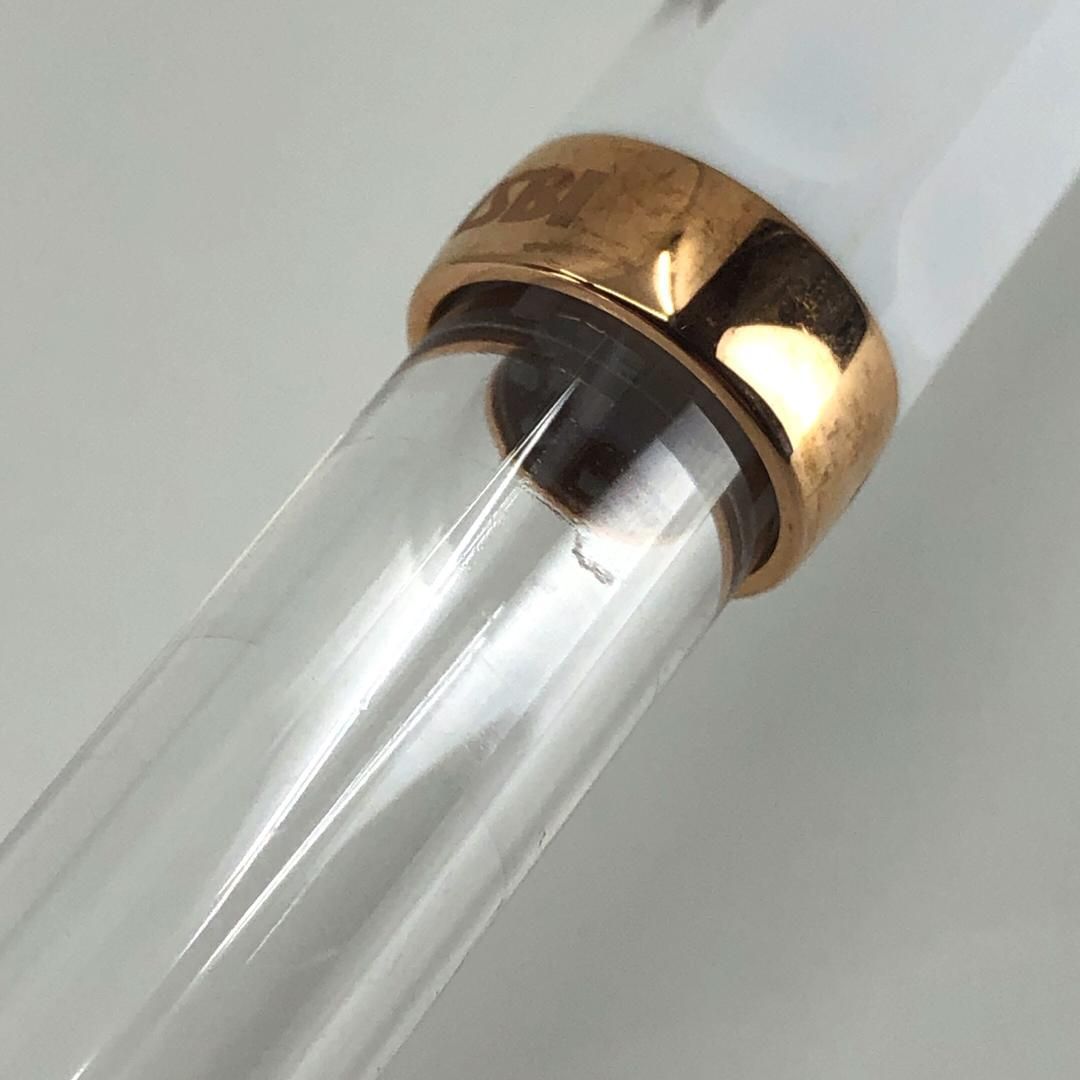 【美品】 TWSBI ツイスビー／エコRG 万年筆／M／プラスチック／ホワイト ローズゴールド