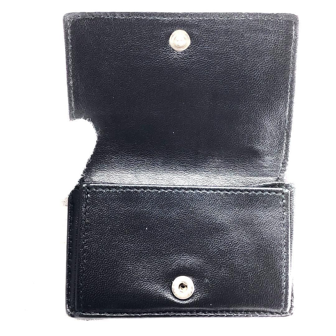 BALENCIAGA バレンシアガ／三つ折り財布 コンパクトウォレット ミニ財布名／レザー・ラメ／パープル