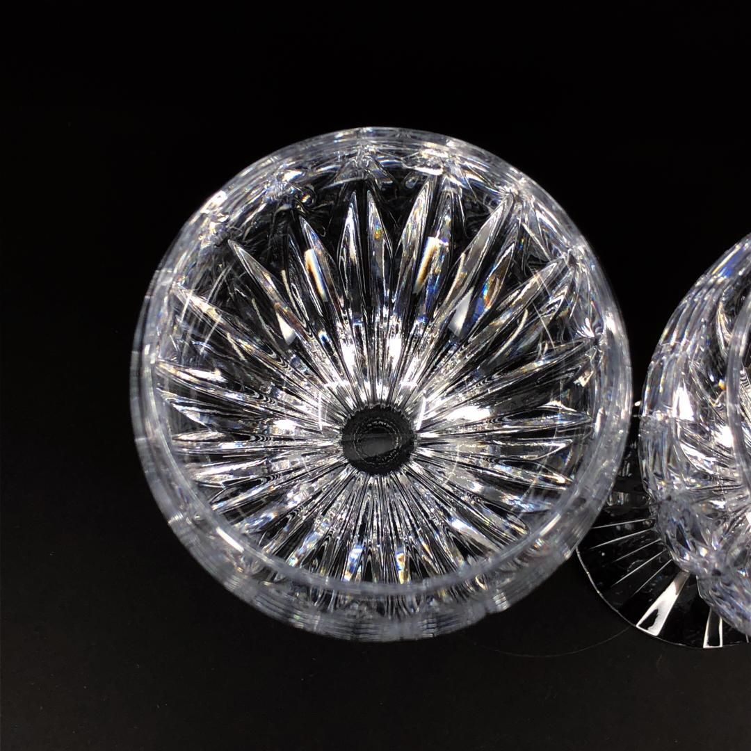 【美品・箱付き】Baccarat バカラ／マッセナ ペア ワイングラス／クリスタルグラス／クリア／BC524