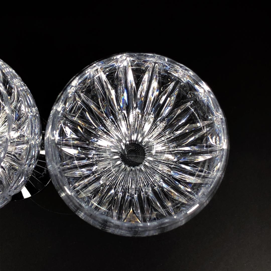 【美品・箱付き】Baccarat バカラ／マッセナ ペア ワイングラス／クリスタルグラス／クリア／BC524