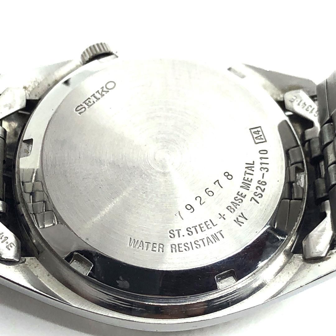 SEIKO セイコー／セイコー5 フルーテッドベゼル 7S26-3110／自動巻き／ステンレス／シルバー