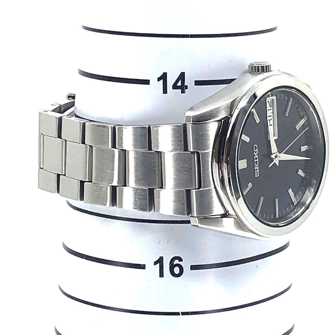 【美品・箱・コマ付】SEIKO セイコー／セレクション 6N53-00B0／ソーラークォーツ／ステンレス／シルバー・ネイビー