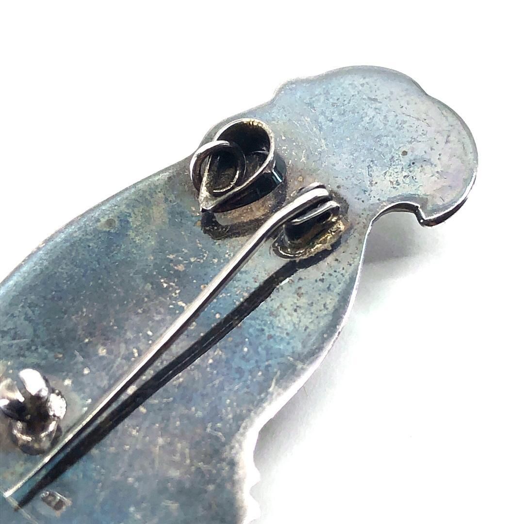 【訳あり・売り切り品】オウム ブローチ ペンダントトップ ／SV925／シルバー