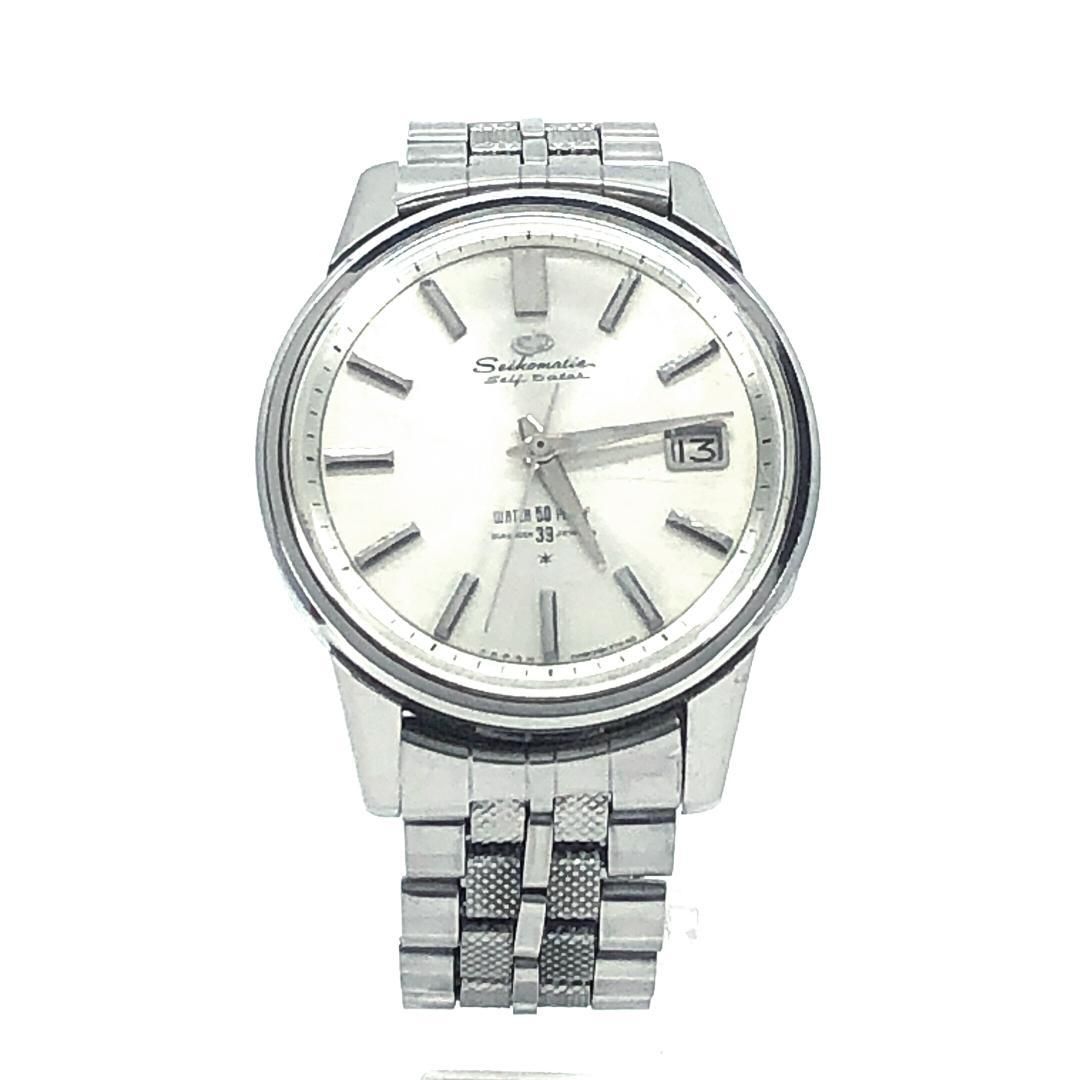 SEIKO セイコー／セイコーマチックセルフデーター J13085／自動巻き／ステンレス／シルバー