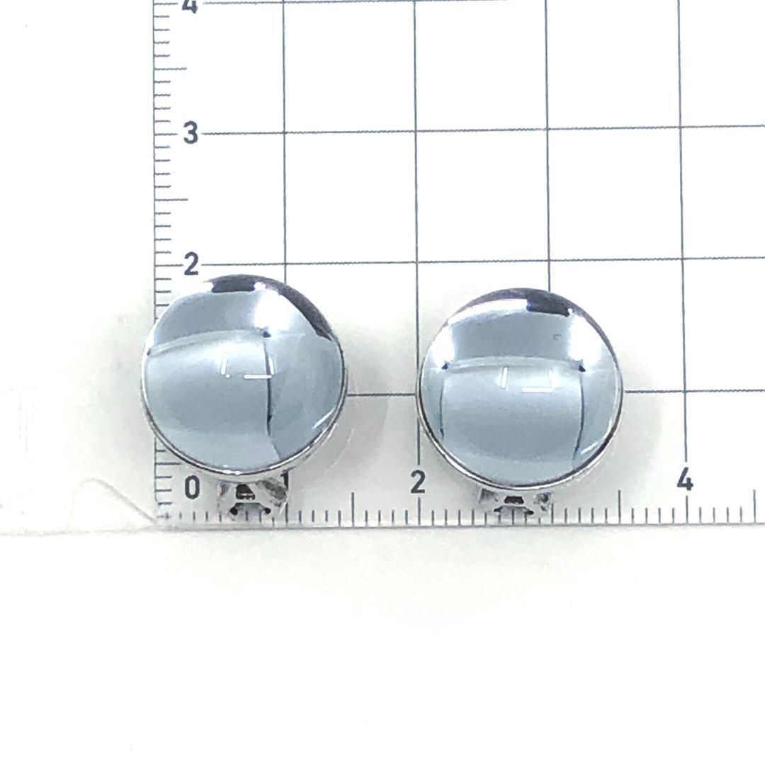 【美品】Baccarat バカラ／クリスタル イヤリング／クリスタルグラス・SV925／クリア・シルバー／BC527