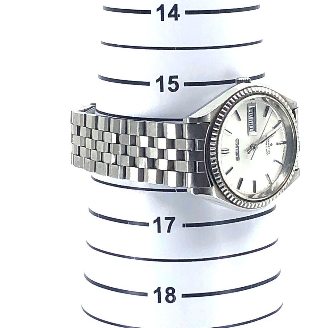 SEIKO セイコー／ロードマチック LM フルーテッドベゼル 5606-7080／自動巻き／ステンレス／シルバー・ホワイト