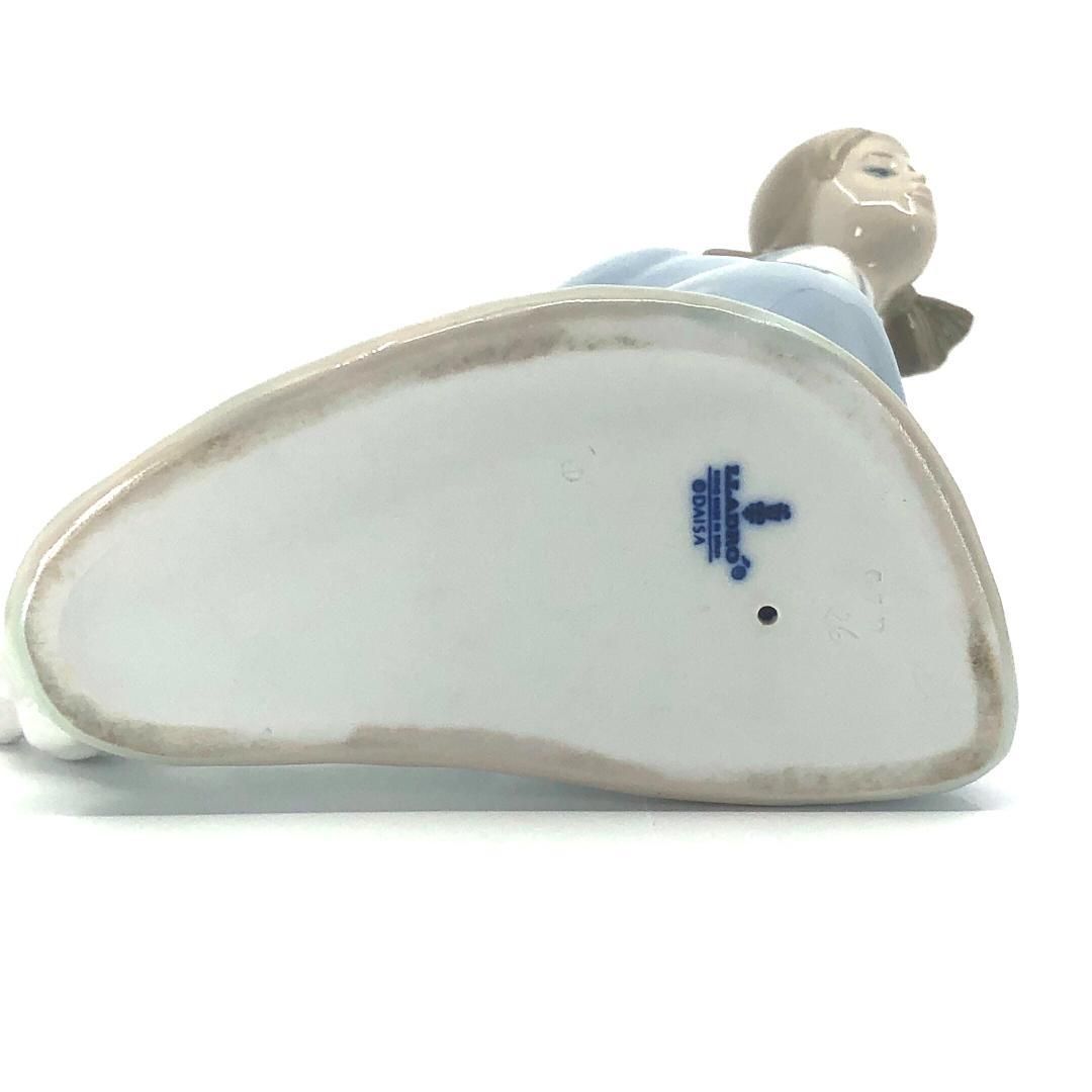 【美品】LLADRO リヤドロ／ポチのいたずら フィギュリン／4982／陶器／マルチカラー