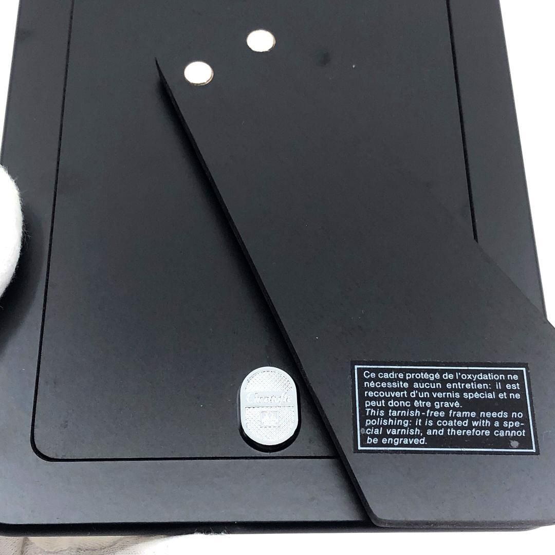 【美品・箱付き】Christofle クリストフル／フォトフレーム 写真立て／クリストフルシルバー／シルバー／CF7
