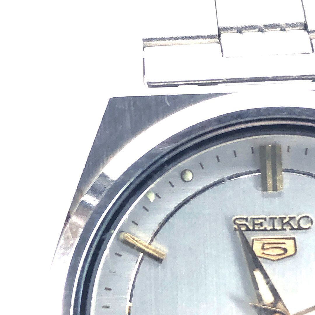 SEIKO セイコー／セイコー 5 7009-876A／自動巻き／ゴールドインデックス／ステンレス／シルバー・ゴールド