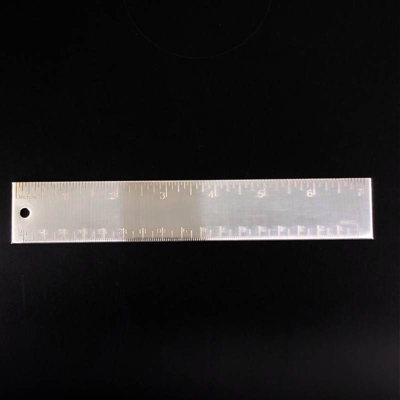 【美品・保管袋付き】Tiffany ティファニー／シルバープレート 定規 物差し スケール／銀メッキ／シルバー