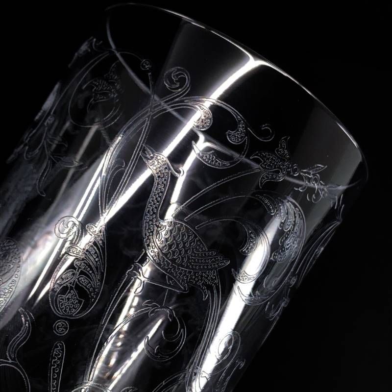 【美品】Baccarat バカラ／パルメ ハイボール タンブラー／クリスタルグラス／クリア／BC542