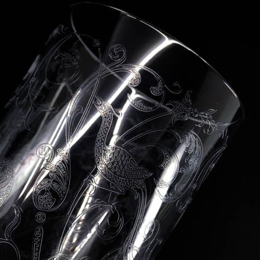 【美品】Baccarat バカラ／パルメ ハイボール タンブラー／クリスタルグラス／クリア／BC542