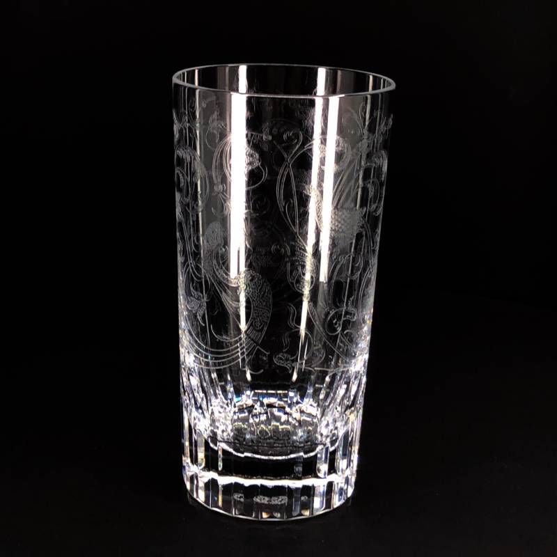 【美品】Baccarat バカラ／パルメ ハイボール タンブラー／クリスタルグラス／クリア／BC542