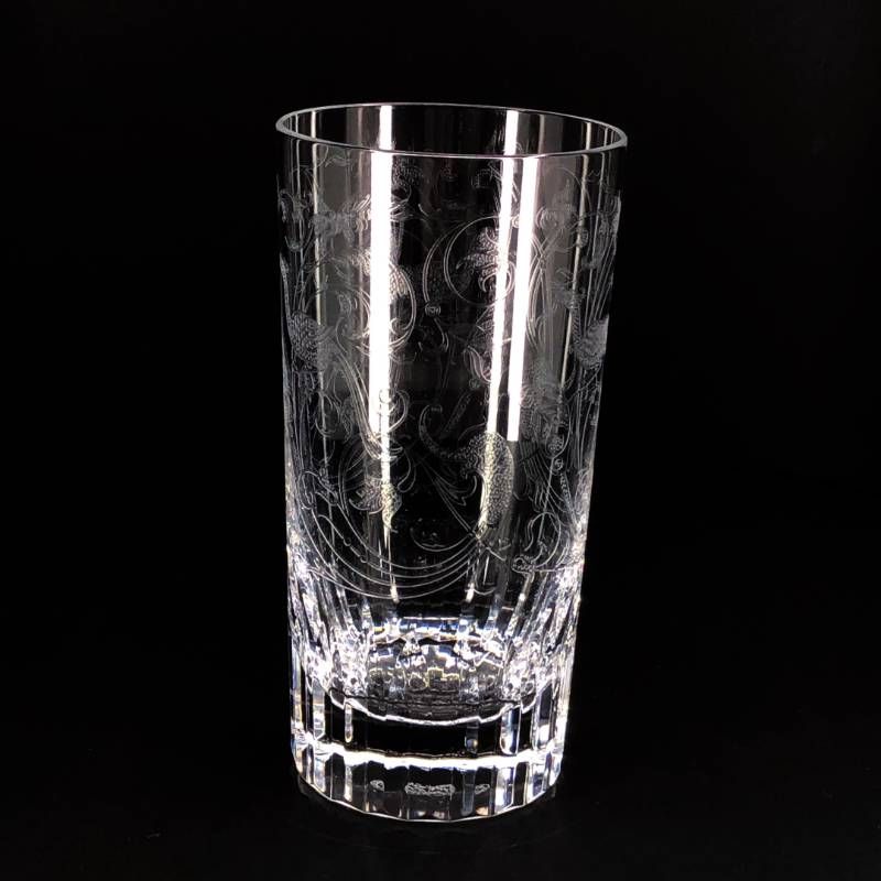 【美品】Baccarat バカラ／パルメ ハイボール タンブラー／クリスタルグラス／クリア／BC542