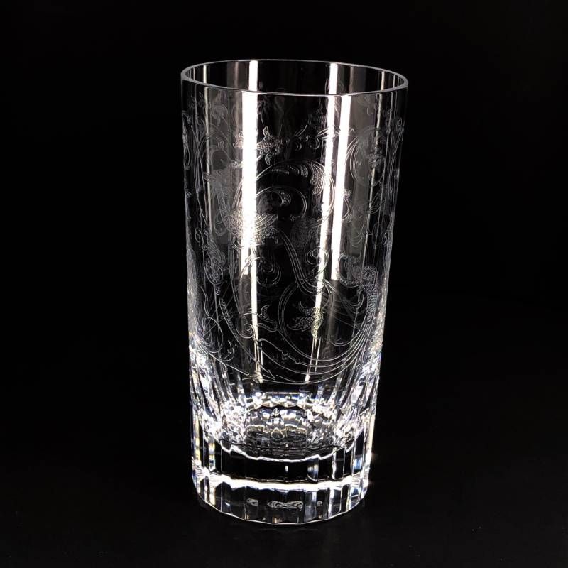 【美品】Baccarat バカラ／パルメ ハイボール タンブラー／クリスタルグラス／クリア／BC542