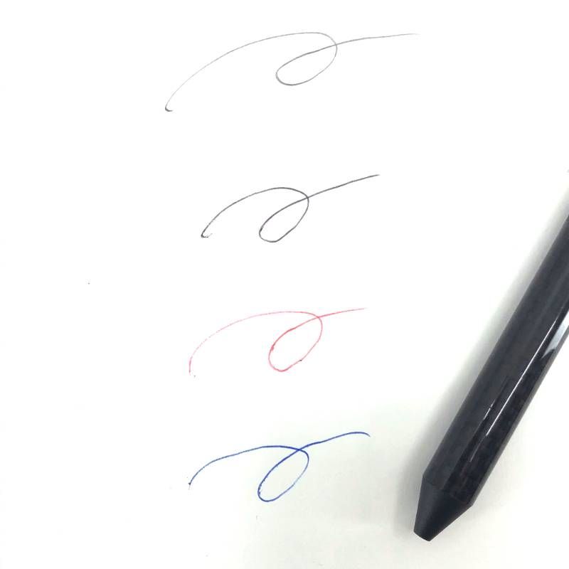 【美品・箱・説明書付き】ROMEO ロメオ 伊東屋／No.4／多機能ペン 4in1 カーボングリップ RM4-02／シャープペン ボールペン