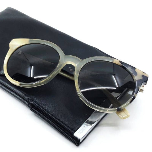 【ケース付き】FENDI フェンディ／サングラス FF 0064/S／アセテート／51□21 140／グレー