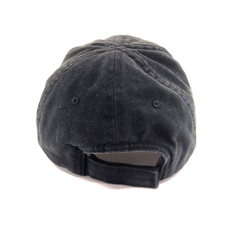 BALENCIAGA バレンシアガ／ヴィンテージ加工 2022 Pride プライド ベースボールキャップ／M 57／ブラック