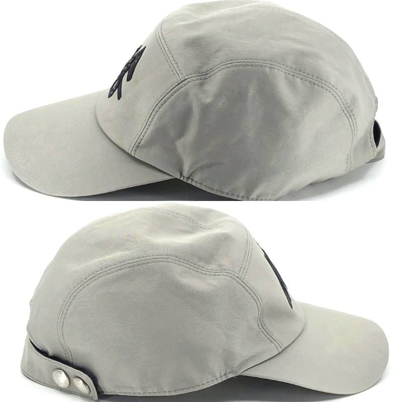 HERMES エルメス／カレッジパッチ ネヴァダ パズル エキストル キャップ／ホース 馬／約56cm／グレー