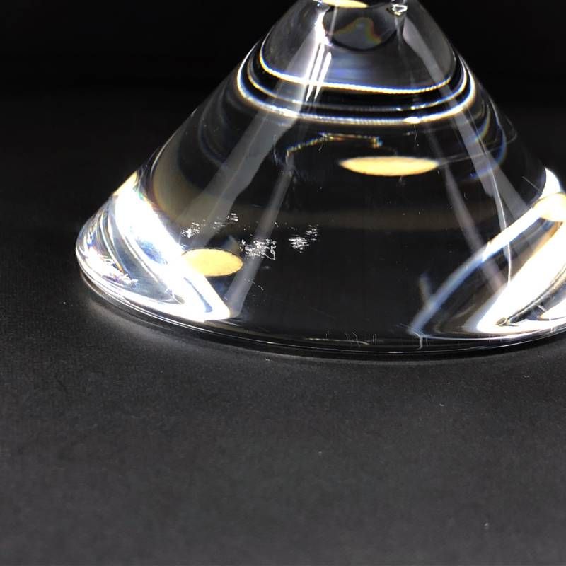 【希少】Baccarat バカラ／ベガ グランドコンポート／クリスタルグラス／直径約32.5cm／クリア／BC548