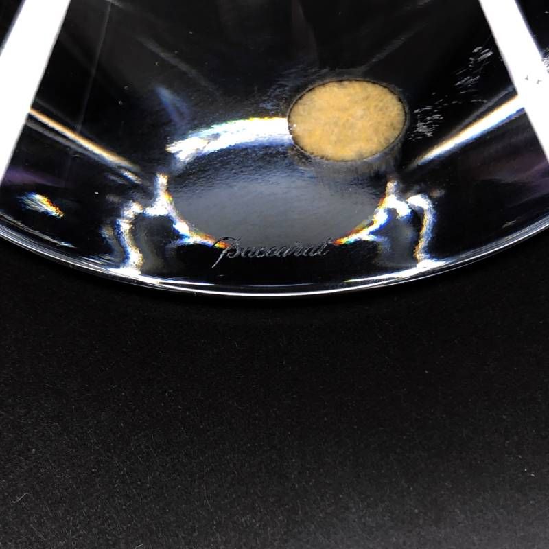 【希少】Baccarat バカラ／ベガ グランドコンポート／クリスタルグラス／直径約32.5cm／クリア／BC548