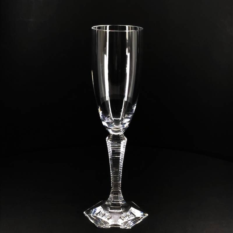 【希少】Baccarat バカラ／オペラ シャンパンフルート／クリスタルグラス／クリア／BC554