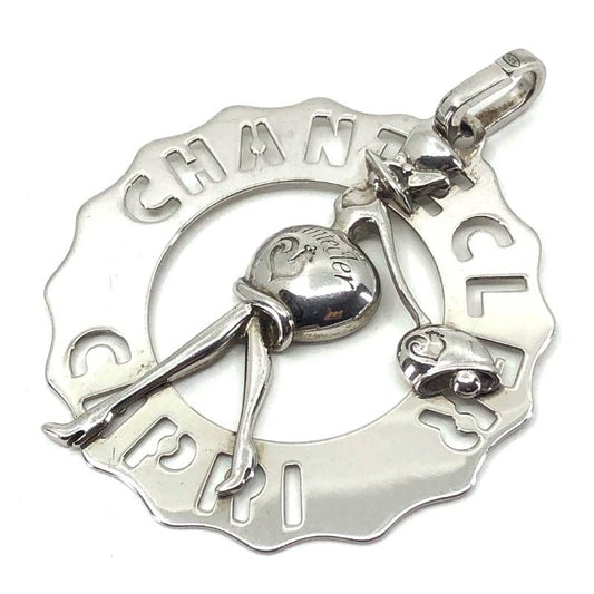 【美品】Chantecler シャンテクレール／マダム クロシェット ペンダントトップ／SV925／シルバー