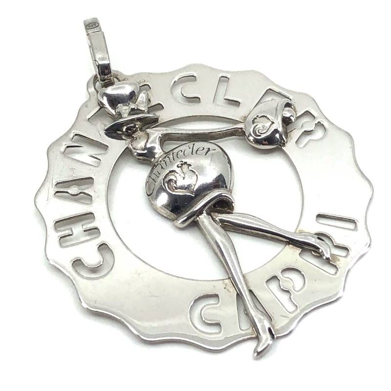 【美品】Chantecler シャンテクレール／マダム クロシェット ペンダントトップ／SV925／シルバー