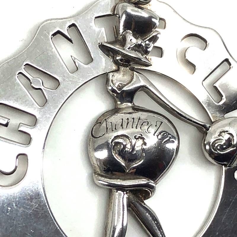 【美品】Chantecler シャンテクレール／マダム クロシェット ペンダントトップ／SV925／シルバー