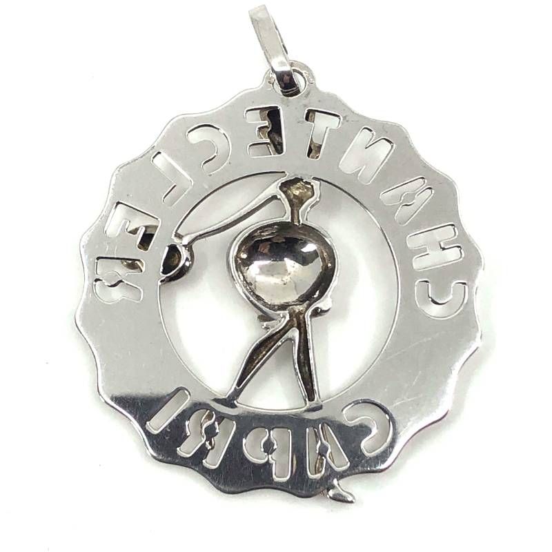 【美品】Chantecler シャンテクレール／マダム クロシェット ペンダントトップ／SV925／シルバー