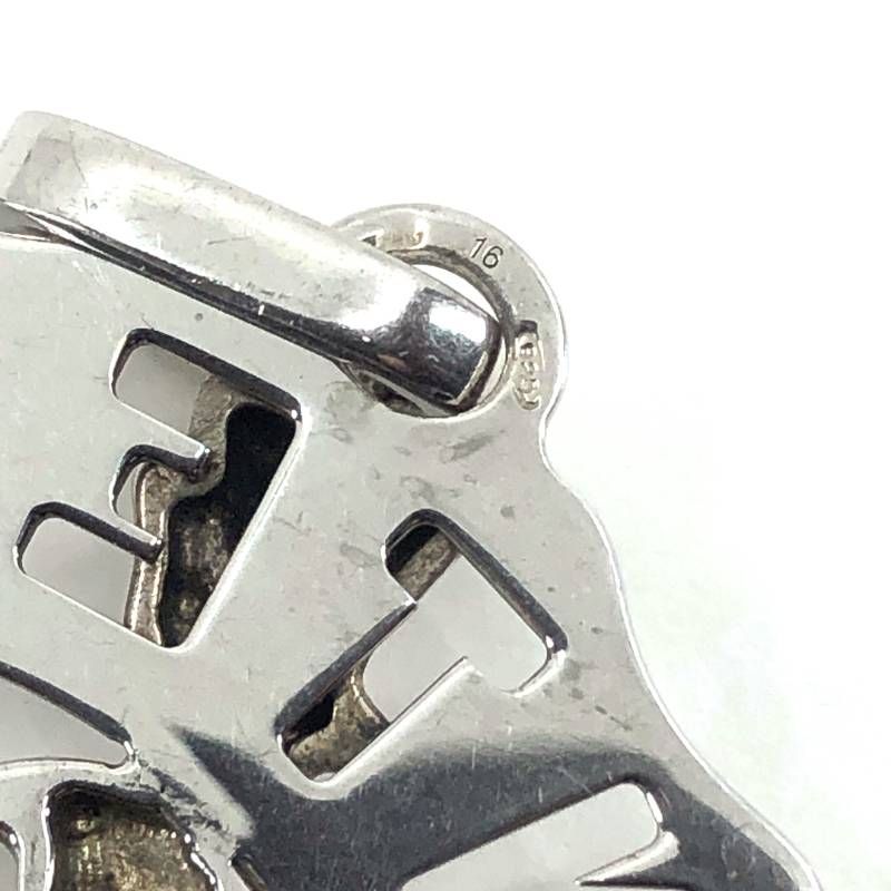 【美品】Chantecler シャンテクレール／マダム クロシェット ペンダントトップ／SV925／シルバー