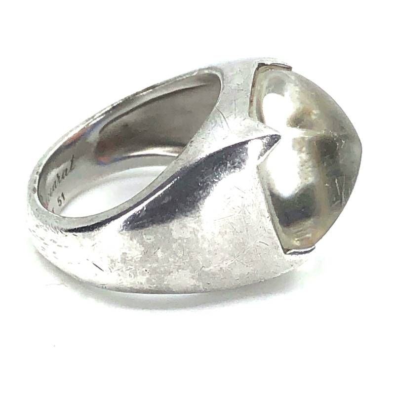 Baccarat バカラ／メディチ リング／クリスタルグラス・SV925／11.5号／オーロラ／BC560