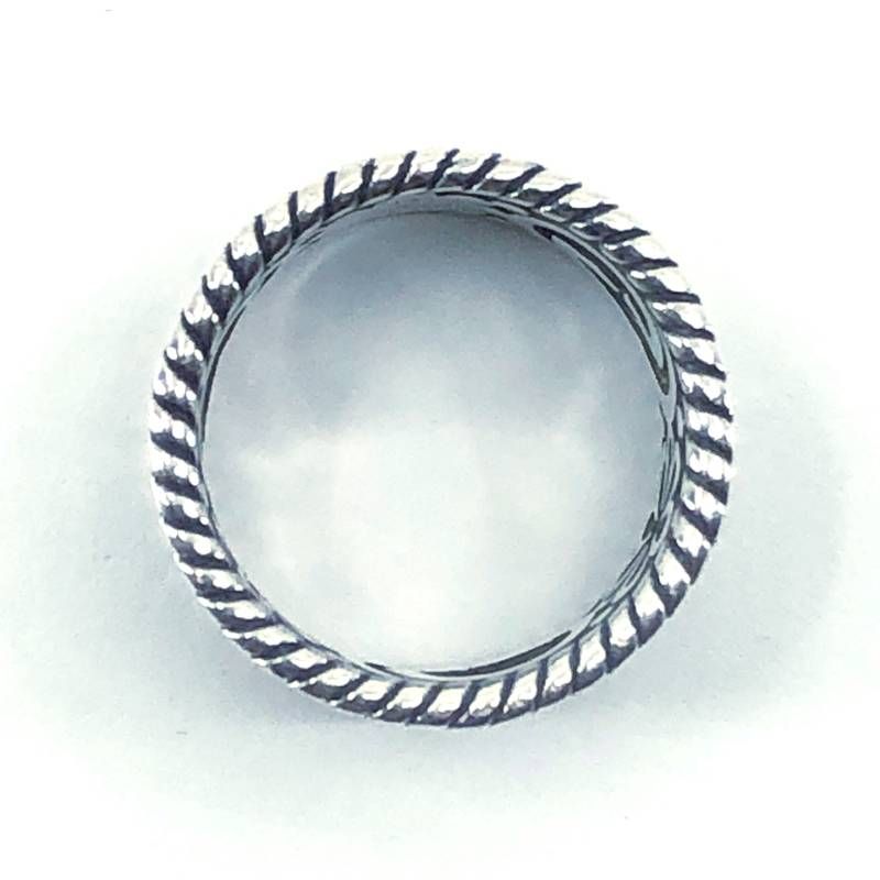 【美品】GUCCI グッチ／インターロッキングG フラワー リング 指輪／SV925／13号／シルバー