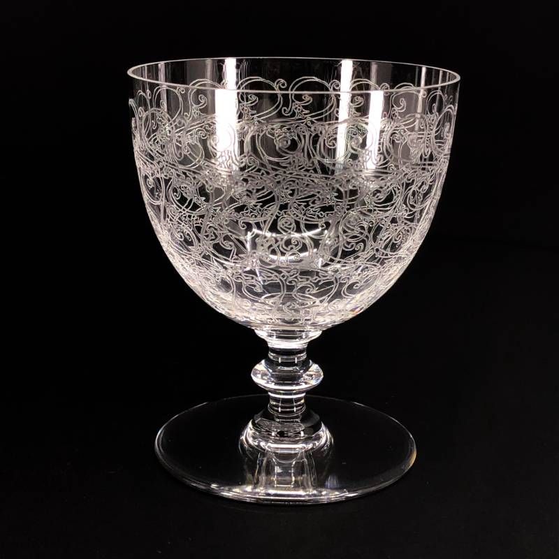 【美品】Baccarat バカラ／ローハン ワイングラス／クリスタルグラス／クリア／BC562