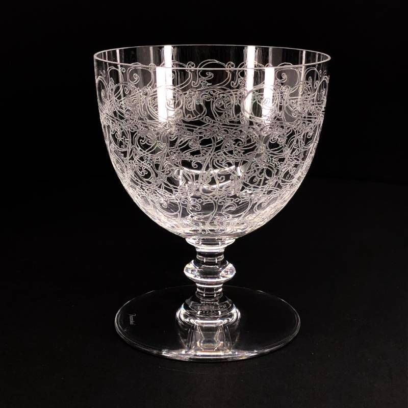 【美品】Baccarat バカラ／ローハン ワイングラス／クリスタルグラス／クリア／BC562