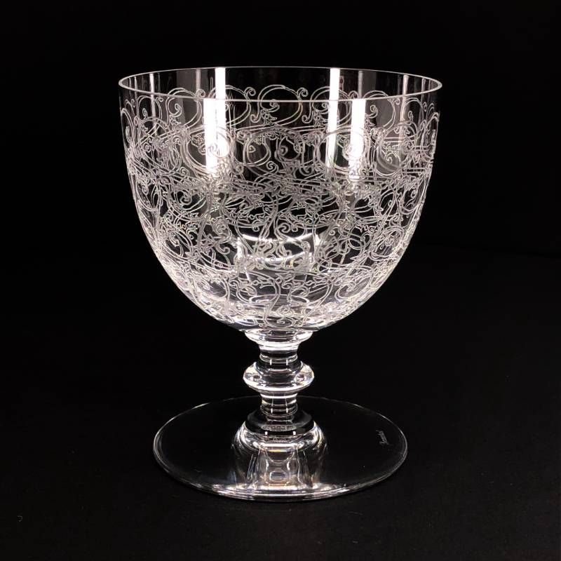 【美品】Baccarat バカラ／ローハン ワイングラス／クリスタルグラス／クリア／BC562