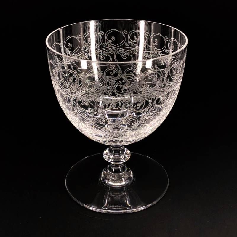 【美品】Baccarat バカラ／ローハン ワイングラス／クリスタルグラス／クリア／BC563