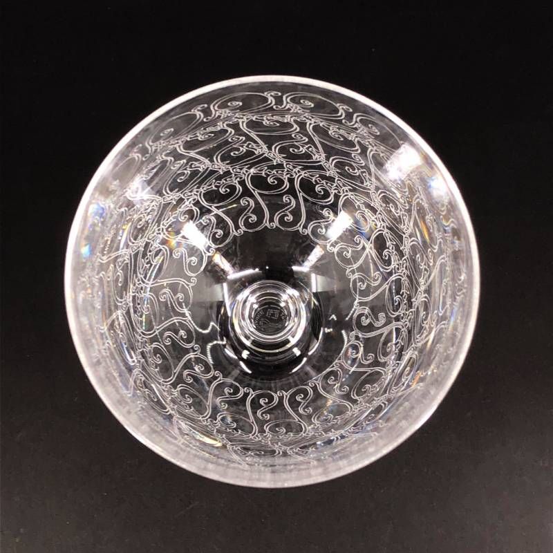 【美品】Baccarat バカラ／ローハン ワイングラス／クリスタルグラス／クリア／BC563