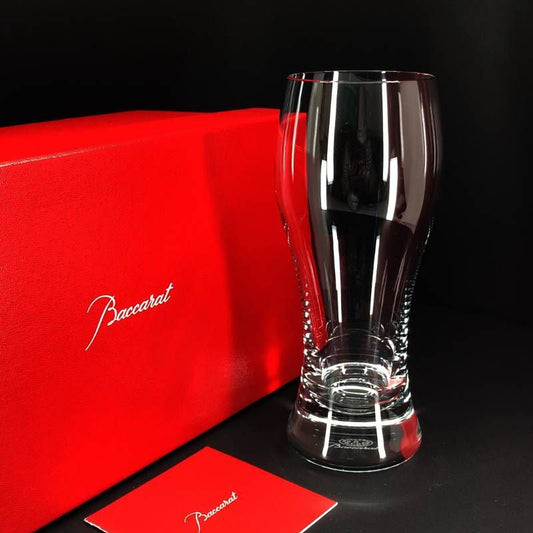 【美品・箱付き】Baccarat バカラ／オノロジー ビアタンブラー／クリスタルグラス／クリア／BC565