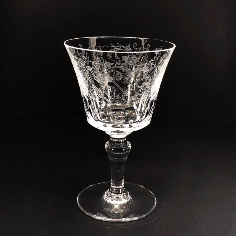 Baccarat バカラ／パルメ ワイングラス／12.8cm／クリスタルグラス／クリア／BC566