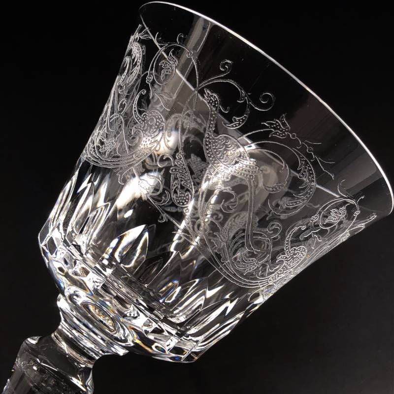 Baccarat バカラ／パルメ ワイングラス／12.8cm／クリスタルグラス／クリア／BC566