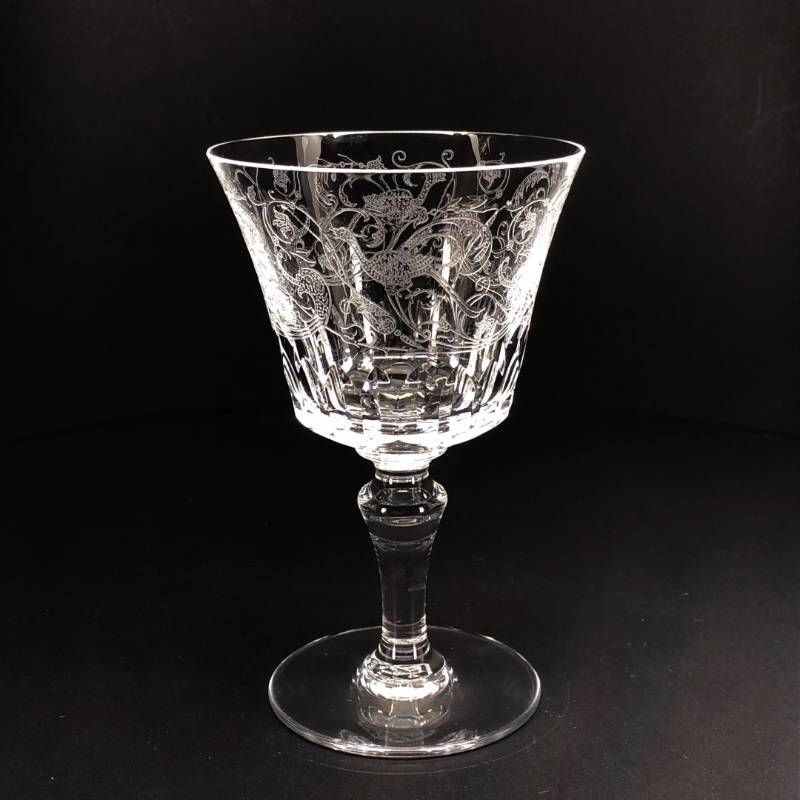 Baccarat バカラ／パルメ ワイングラス／12.8cm／クリスタルグラス／クリア／BC566