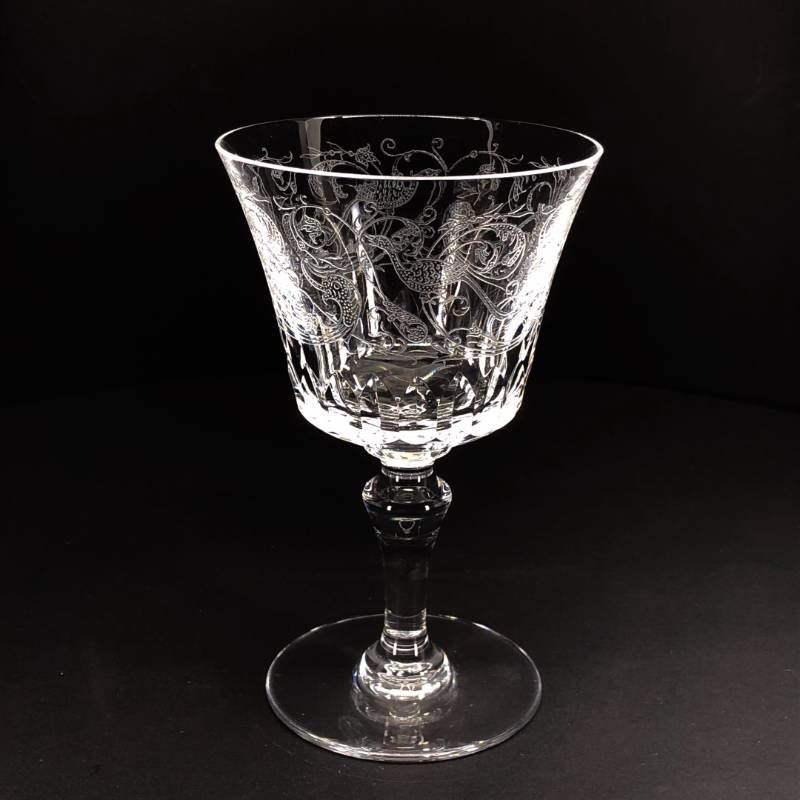 Baccarat バカラ／パルメ ワイングラス／12.8cm／クリスタルグラス／クリア／BC567