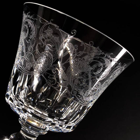 Baccarat バカラ／パルメ ワイングラス／12.8cm／クリスタルグラス／クリア／BC567