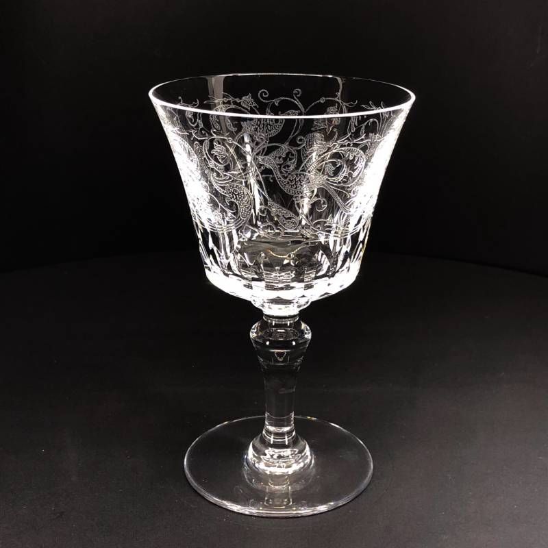 Baccarat バカラ／パルメ ワイングラス／12.8cm／クリスタルグラス／クリア／BC567